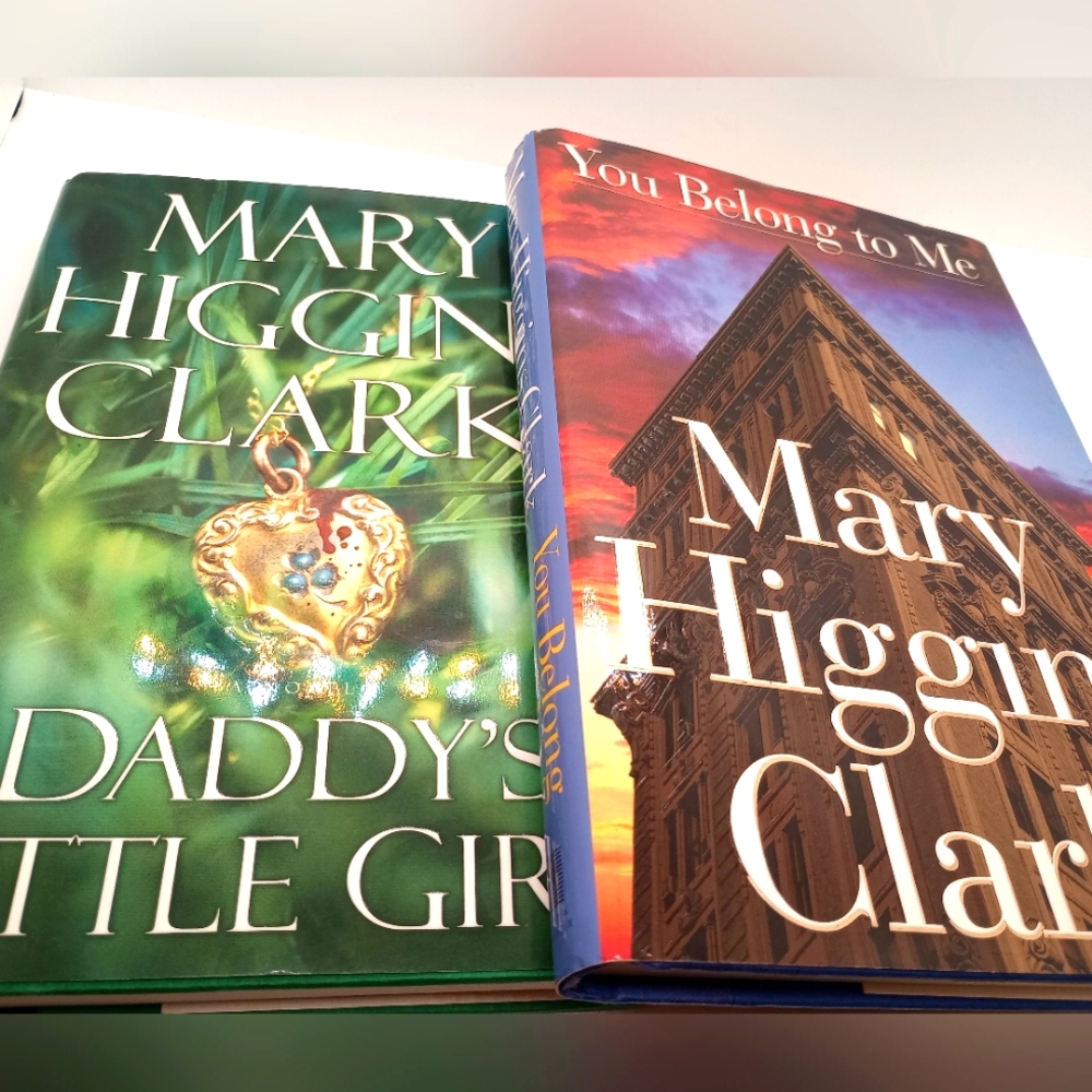 Mary Higgins Clark Hardback Book Set- Daddy's Little Girl, You Belong To Me